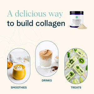 Ora Organic Vegan Collagen-Boosting Powder for Women and Men - Hair, Skin, & Nails Support - Bamboo Silica, Plant-Based Protein, Organic Vitamin C, Aloe Vera - Vanilla Flavor, 20 Servings