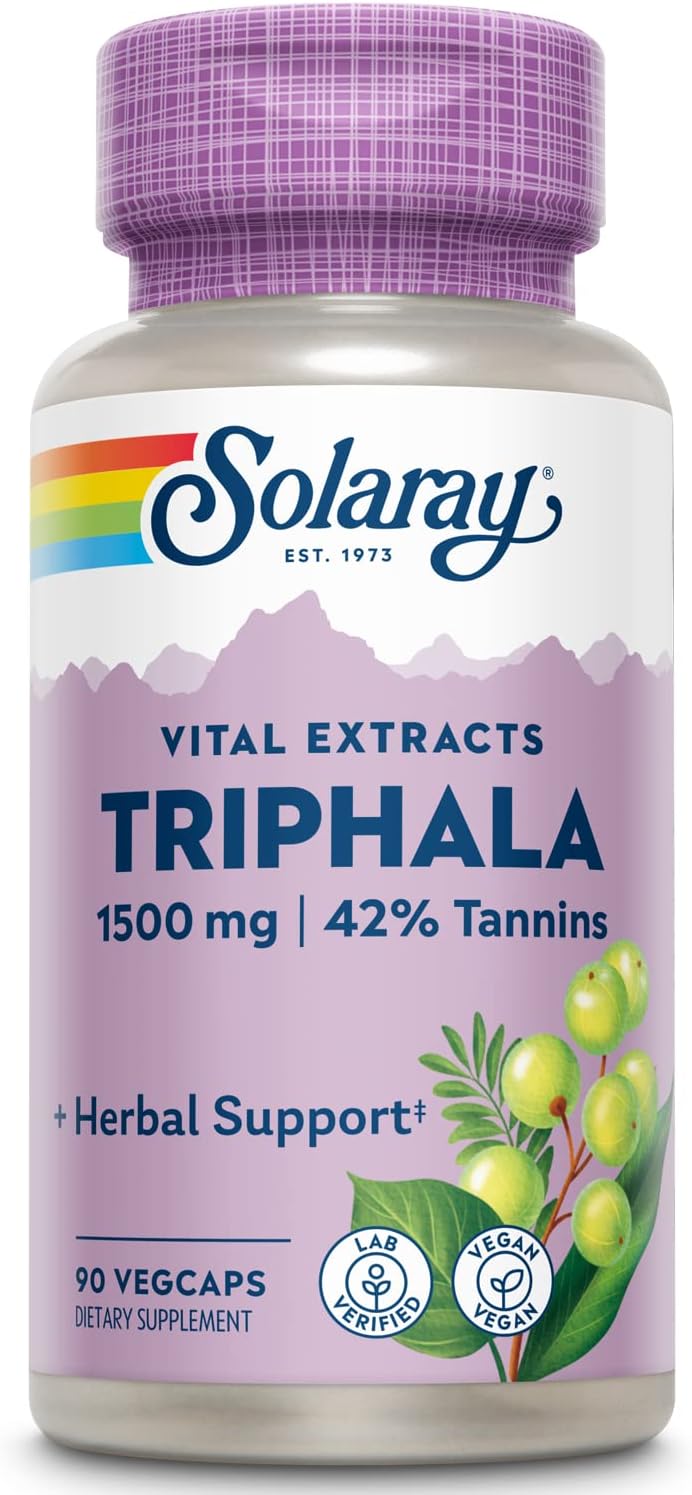 Solaray Triphala, 90 Capsules