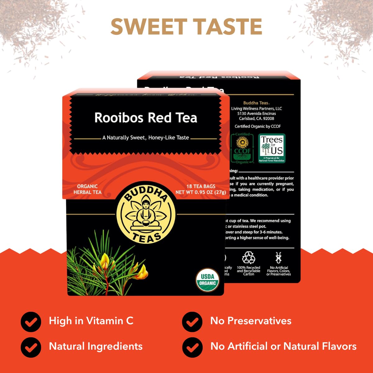 Rooibos Red Tea 18bags
