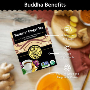 Turmeric Ginger Tea 18 Bags