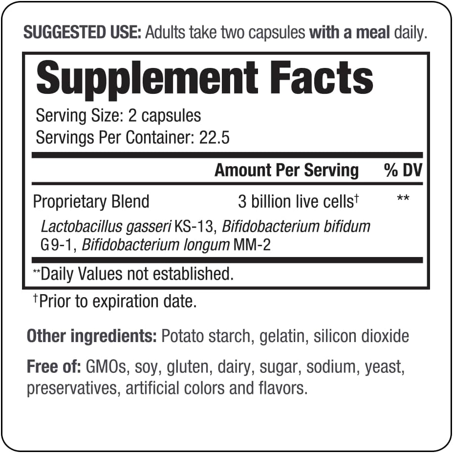 Kyo-Dophilus Daily Probiotic, Immune and Digestive Support*, 45 capsules