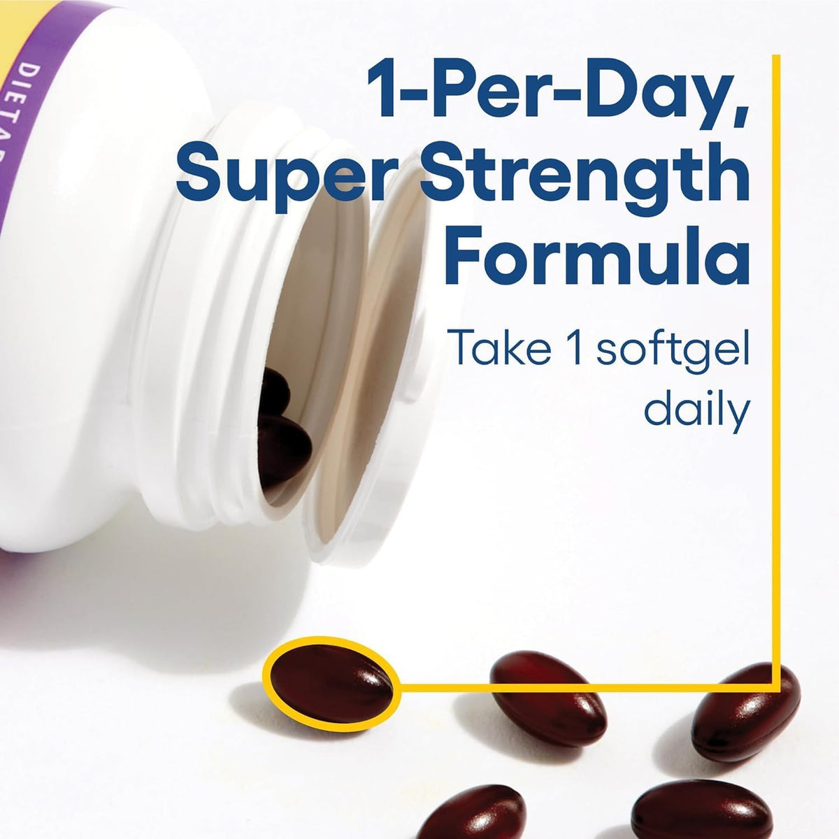 Natural Factors Coenzyme Q10 200 mg, Natural Coenzyme Q10 Supplement for Energy, Heart and Cognitive Support, 30 Softgels