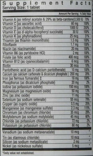 Windmill MILLTRIUM H/P Multi-VIT TAB 100