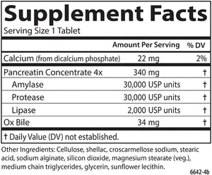Carlson - Natural Digestive Enzymes, Digestive Aid #34 with Protease, Amylase & Lipase, Digestive Support, Nutrient Absorption & Optimal Wellness, 250 Tablets