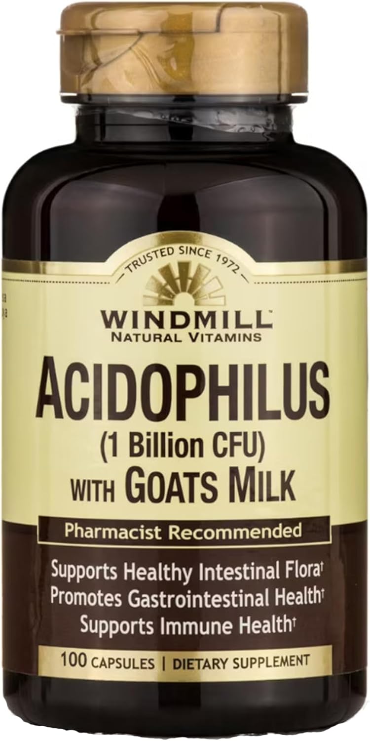 Acidophilus with Goat Milk - 100 Capsules by Windmill