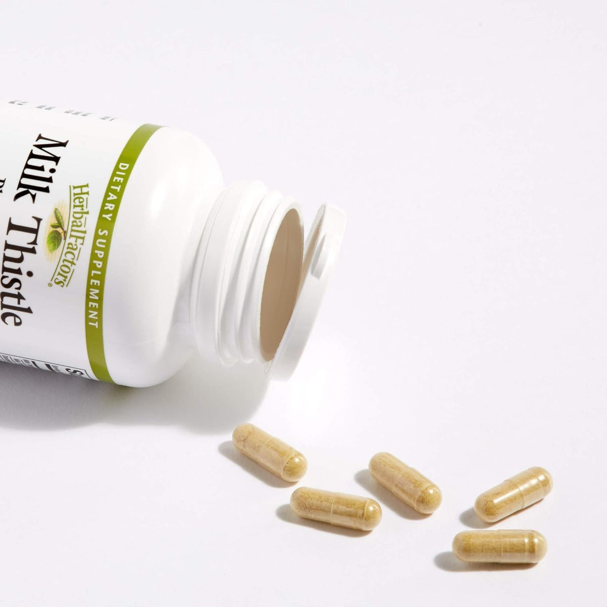 HerbalFactors by Natural Factors, Milk Thistle Phytosome, Promotes Healthy Liver Function with Dandelion and Turmeric, 90 capsules (90 servings)