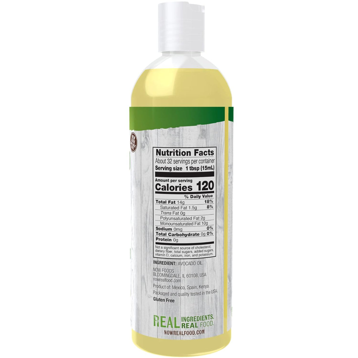 NOW Foods, Avocado Oil, Cooking Oil in Plastic Bottle, Purity-Tested, Rich Smooth Flavor, High Heat Cooking, Expeller Pressed, Certified Non-GMO, 16.9-Ounce