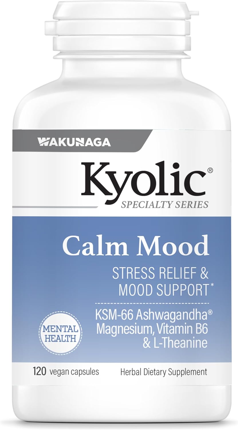 Kyolic Specialty Series Calm Mood, 120 veg caps