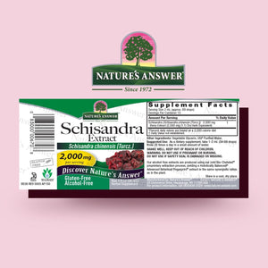 Nature's Answer Schisandra Extract No Alcohol 1 oz Liquid