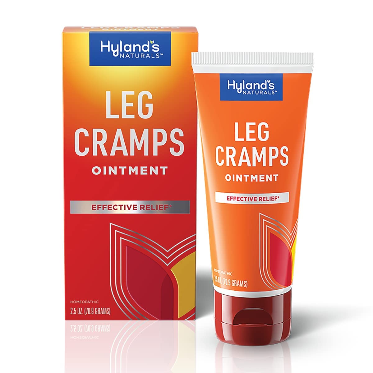 Hyland&#39;s Naturals Leg Cramps Ointment, Arnica Gel Leg Cramp Relief, Natural Relief of Calf, Leg and Foot Cramp, 2.5 oz