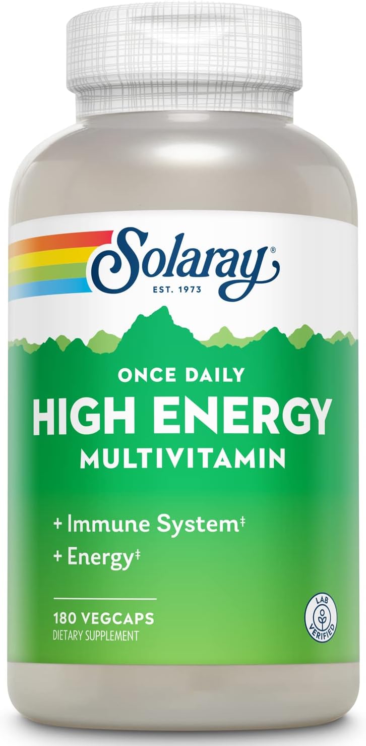 Solaray Once Daily High Energy 180 VegCaps