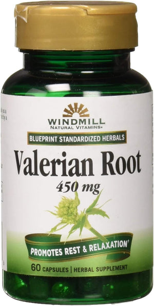 Windmill Valerian Root 450 mg