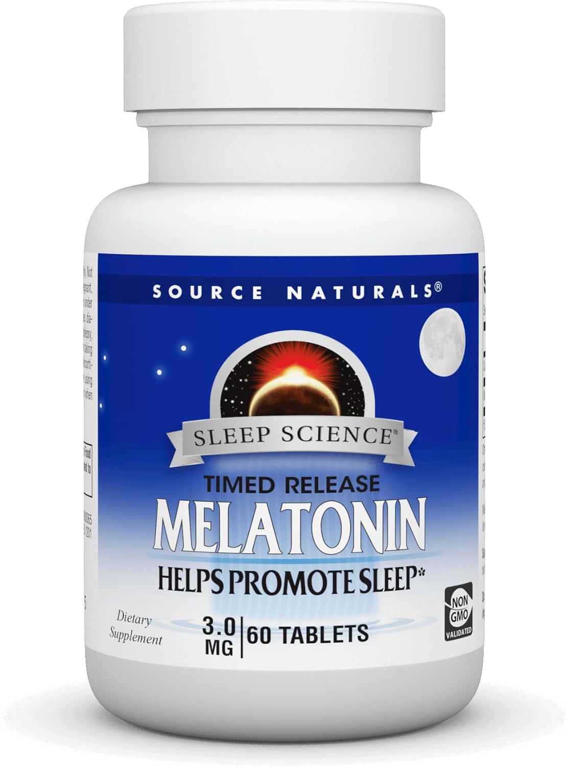 Source Naturals Sleep Science Melatonin* - 3 mg, 60 Time Released Tablets