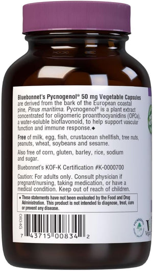 BLUEBONNET NUTRITION PYCNOGENOL 50 mg