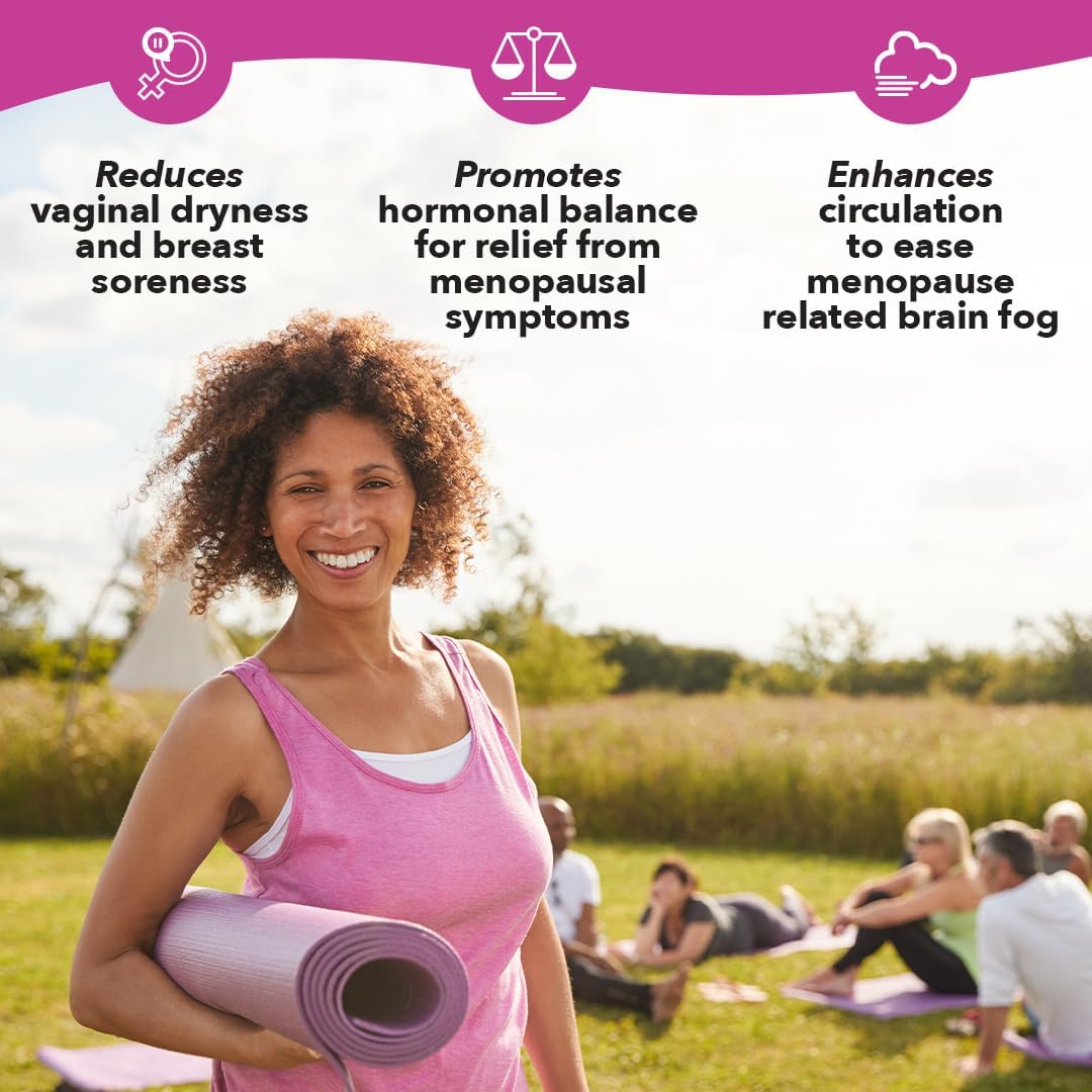 LifeSeasons - Pausitivi-T - Menopause Relief Supplement - Natural Support for Hot Flashes, Hormone Balance and Night Sweats - Contains Black Cohosh and Soy Isoflavones - 60 Capsules