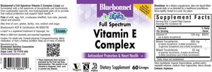 BlueBonnet Nutrition Full Spectrum Vitamin E Complex 200 IU, 60 Softgels