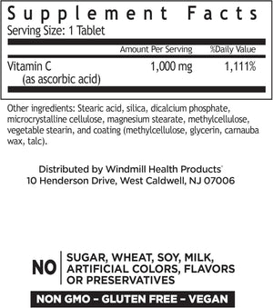 Vitamin C-1000 Tablets Sustained Release 100 Tablets