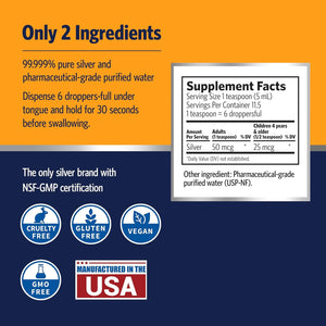Sovereign Silver Bio-Active Silver Hydrosol™, 2 fl oz