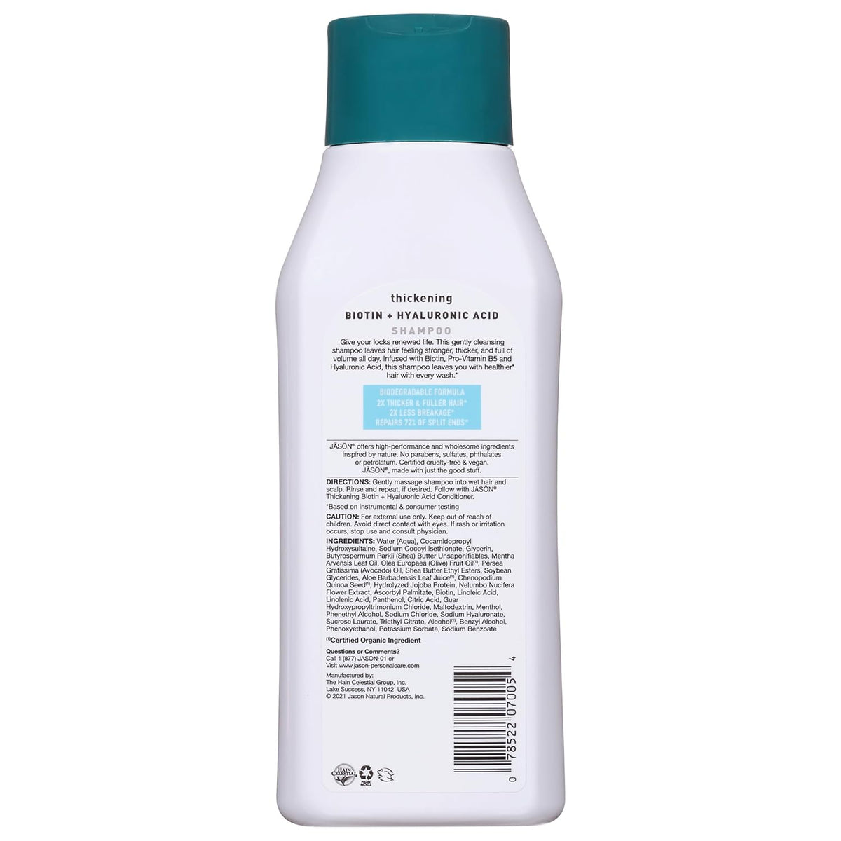Jason Restorative Biotin Shampoo, 16 oz