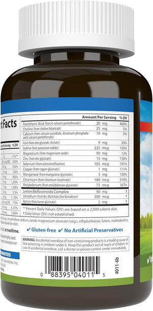 Carlson - Super 1 Daily, Vegetarian Multiple Formula, Multivitamin, Optimal Wellness, 120 Tablets