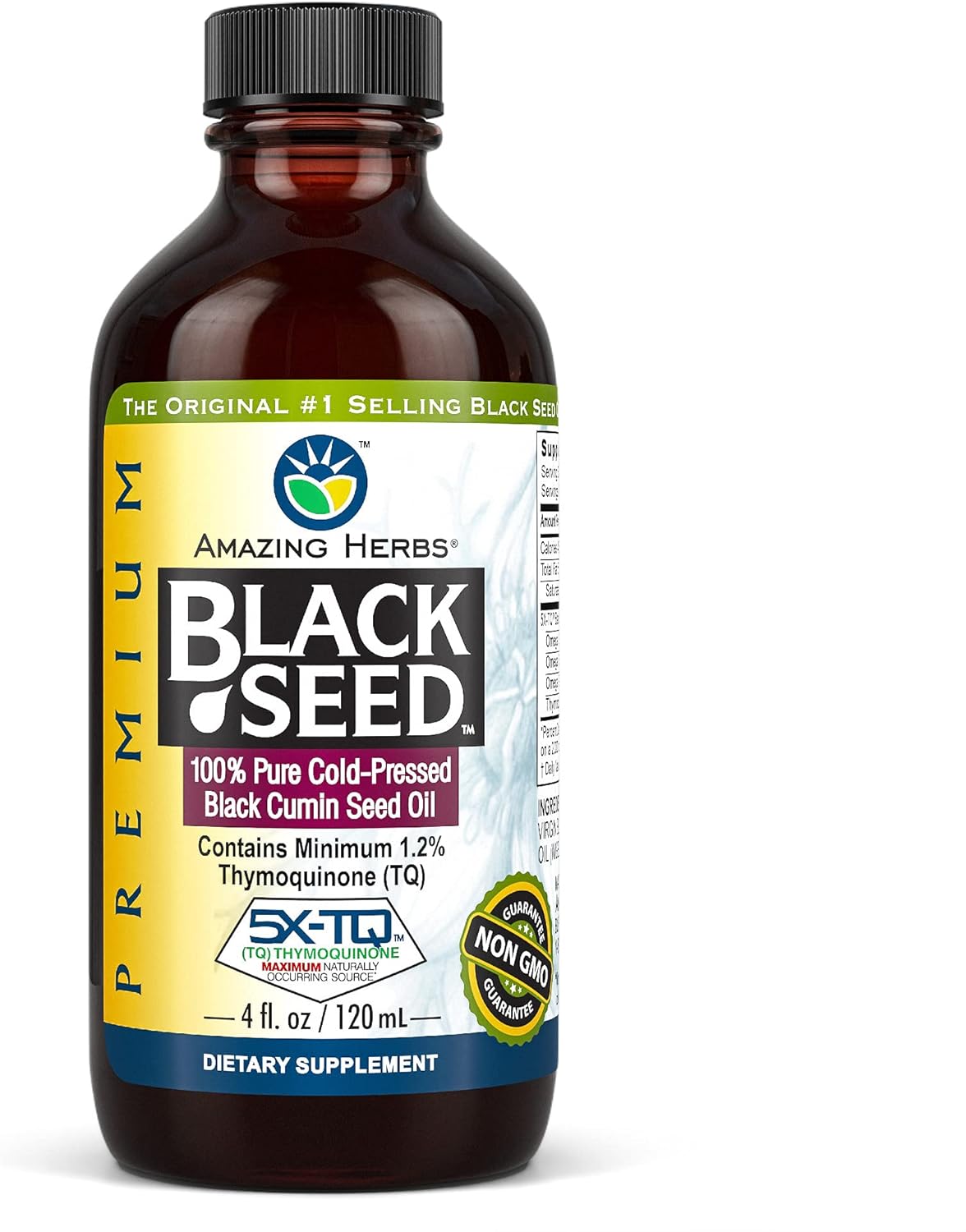 Amazing Herbs Premium Black Seed™ -- 4 fl oz