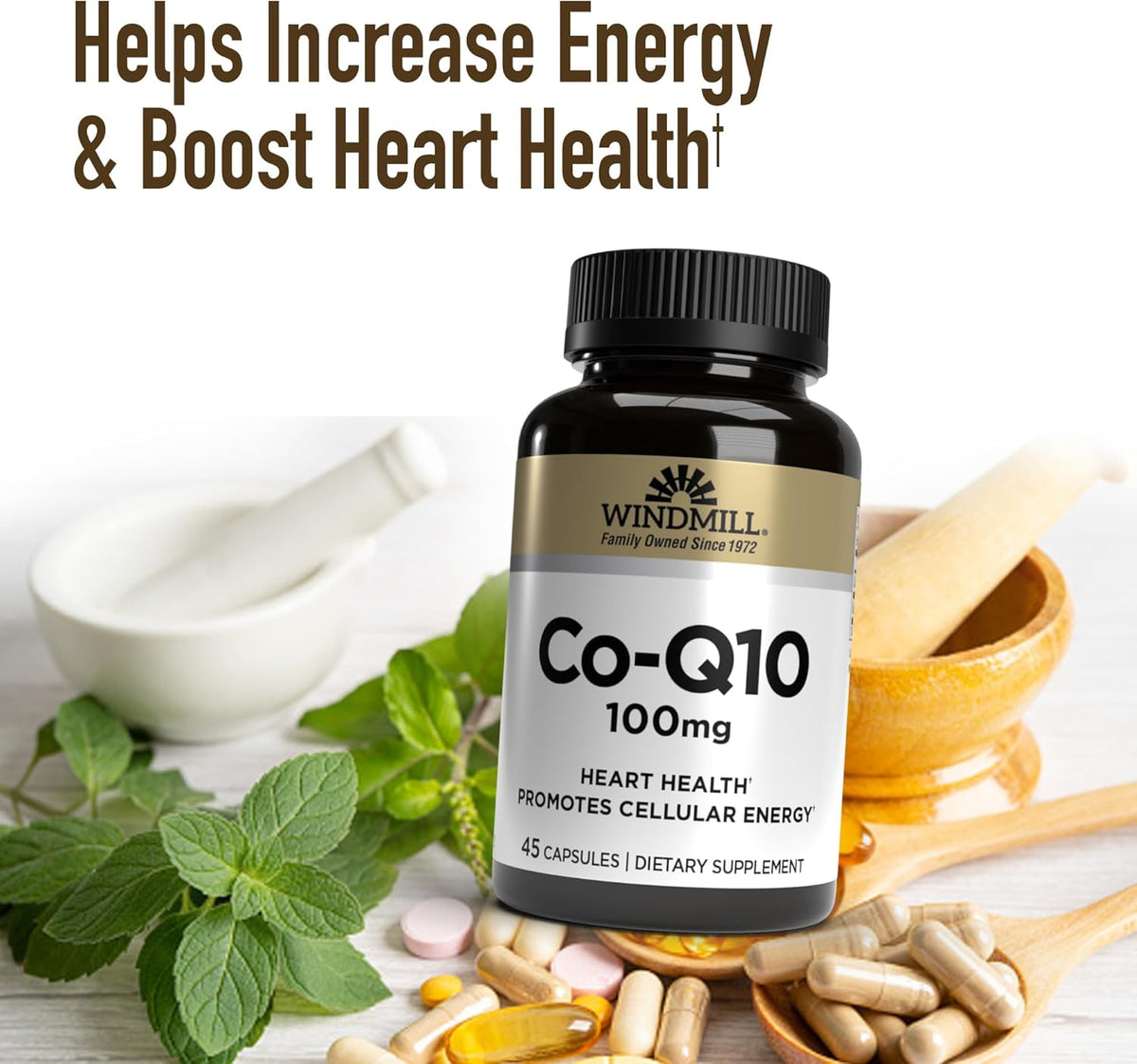 Windmill Windmill Coenzyme Co-Q10 100 Mg Caps 30&#39;S Windmill