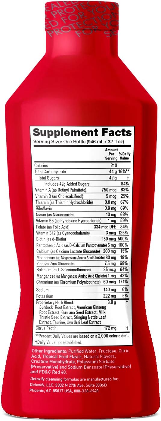 Detoxify – Mega Clean Herbal Detox Cleanse Drink – Full body cleanse detox for women and men