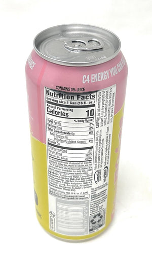 C4 Performance Energy Drink Strawberry Starburst 16oz