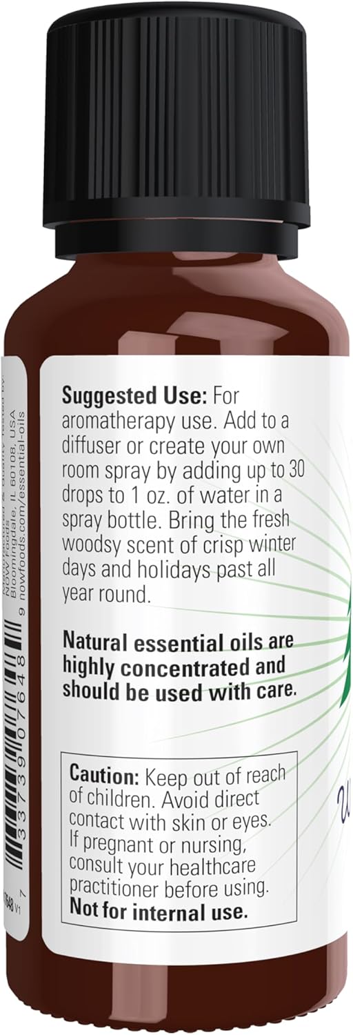 NOW Essential Oils, Woodland Walk Oil Blend, Calming Attributes with a Fresh and Woodsy Scent, Steam Distilled, 1-Ounce