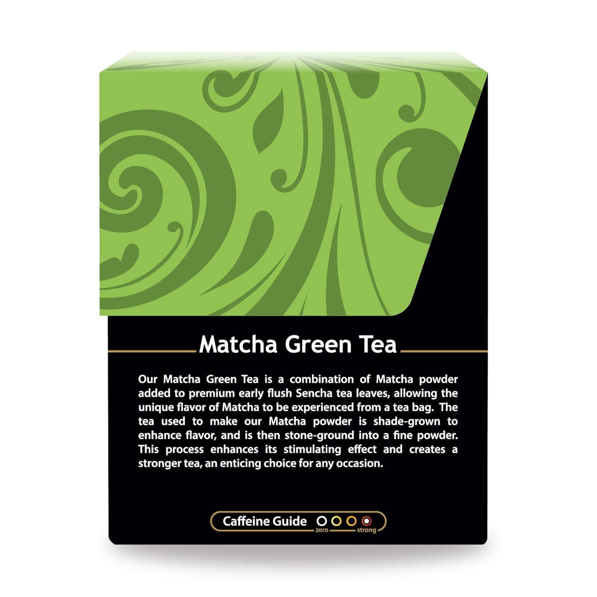 Organic Matcha Green Tea Bags - Has Caffeine - Gourmet Blend Of Green Tea Matcha Powder From Japan