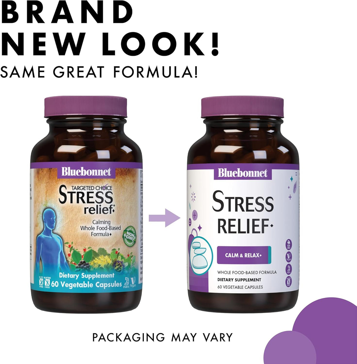 Bluebonnet Nutrition Targeted Choice Stress Relief, 60 CT