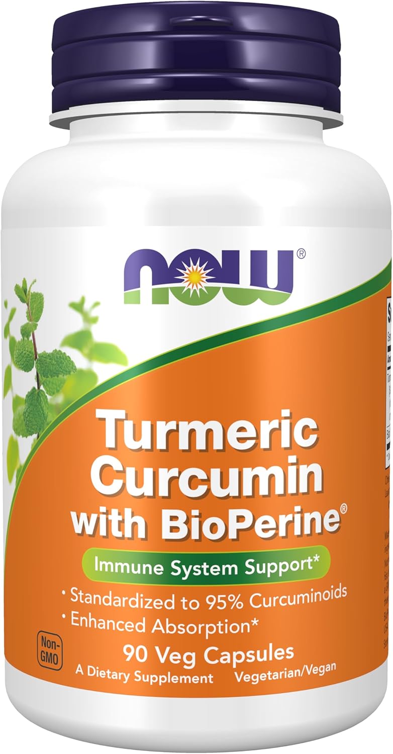 TURMERIC CURCUMIN + BIOPERINE  90 VCAPS