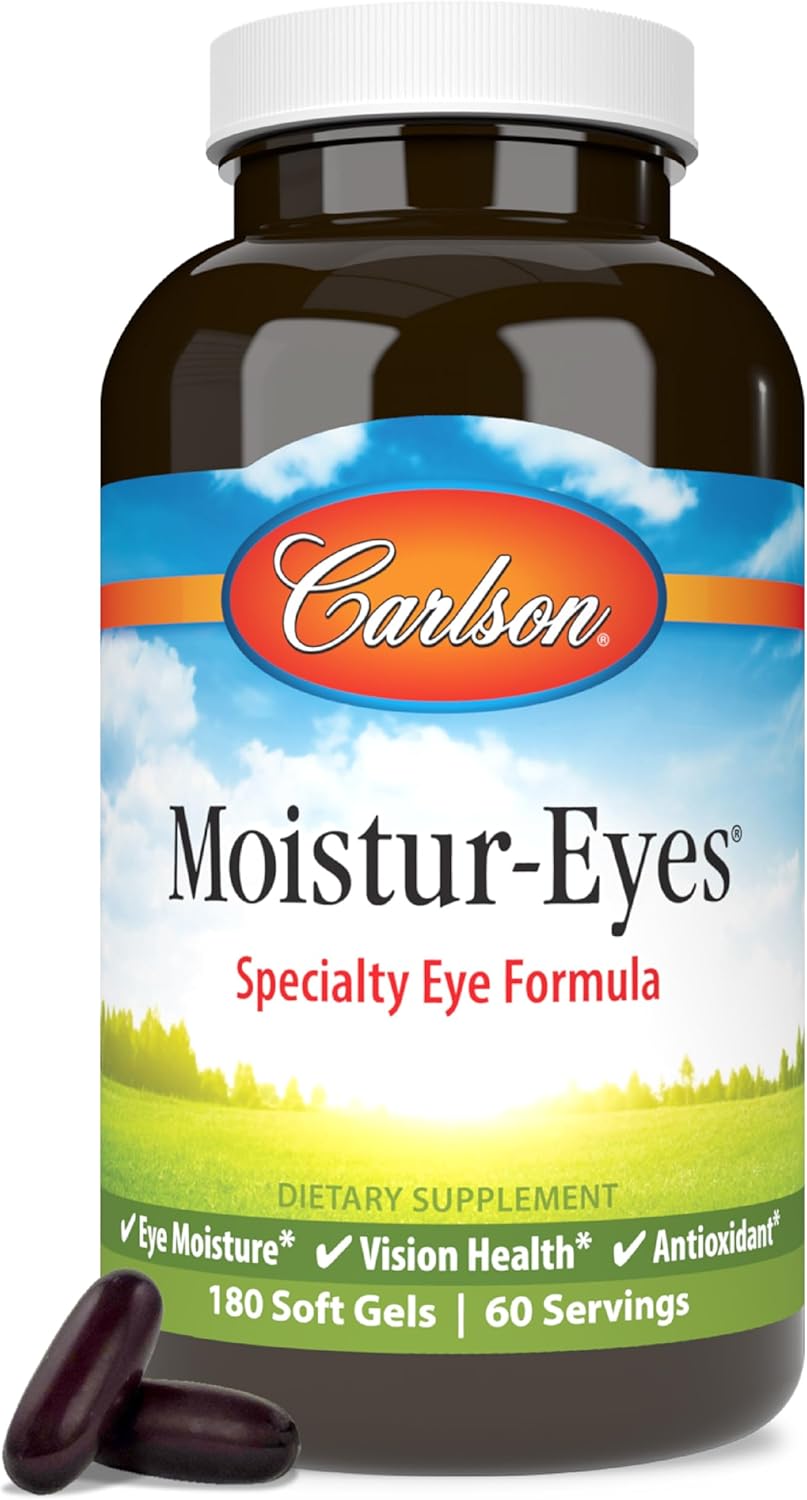 Carlson Moistur-Eyes®, 180 Softgels