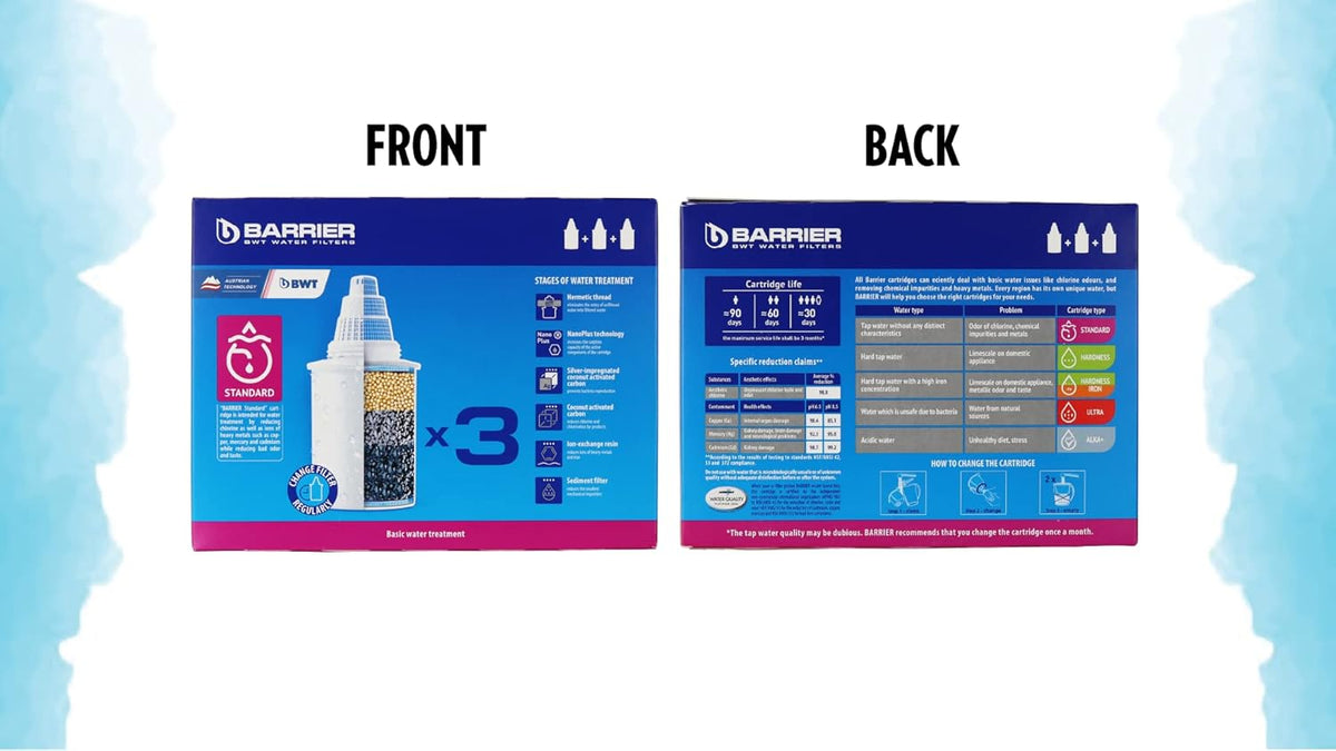 New Wave - Barrier Replacement Filter 3 pack