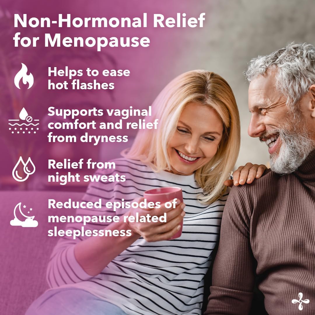 LifeSeasons - Pausitivi-T - Menopause Relief Supplement - Natural Support for Hot Flashes, Hormone Balance and Night Sweats - Contains Black Cohosh and Soy Isoflavones - 60 Capsules