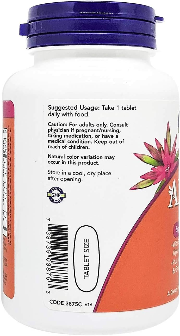 NOW Foods ADAM™ Superior Men&#39;s Multi, 60 Tablets