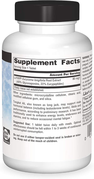 Source Naturals Tongkat Ali, 120 Tablets