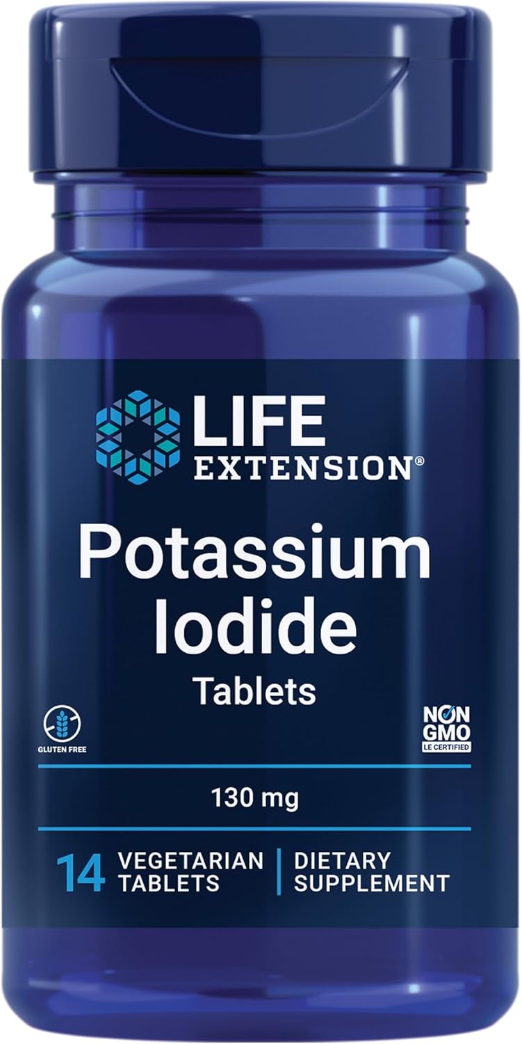 Life Extension, Potassium Iodide Tablets, 130 mg, 14 Tablets