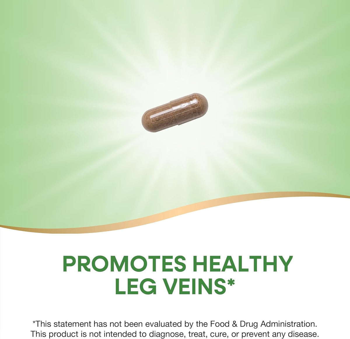 Nature&#39;s Way Horse Chestnut Extract, Premium Extract, Promotes Healthy Leg Veins*, 250 mg per Serving, Vegan, 90 Capsules