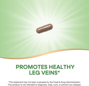 Nature's Way Horse Chestnut Extract, Premium Extract, Promotes Healthy Leg Veins*, 250 mg per Serving, Vegan, 90 Capsules