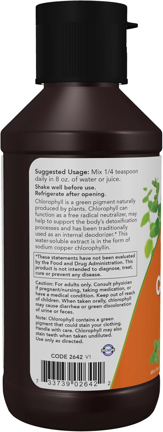 Chlorophyll Liquid, Extra Strength Mint 4 oz