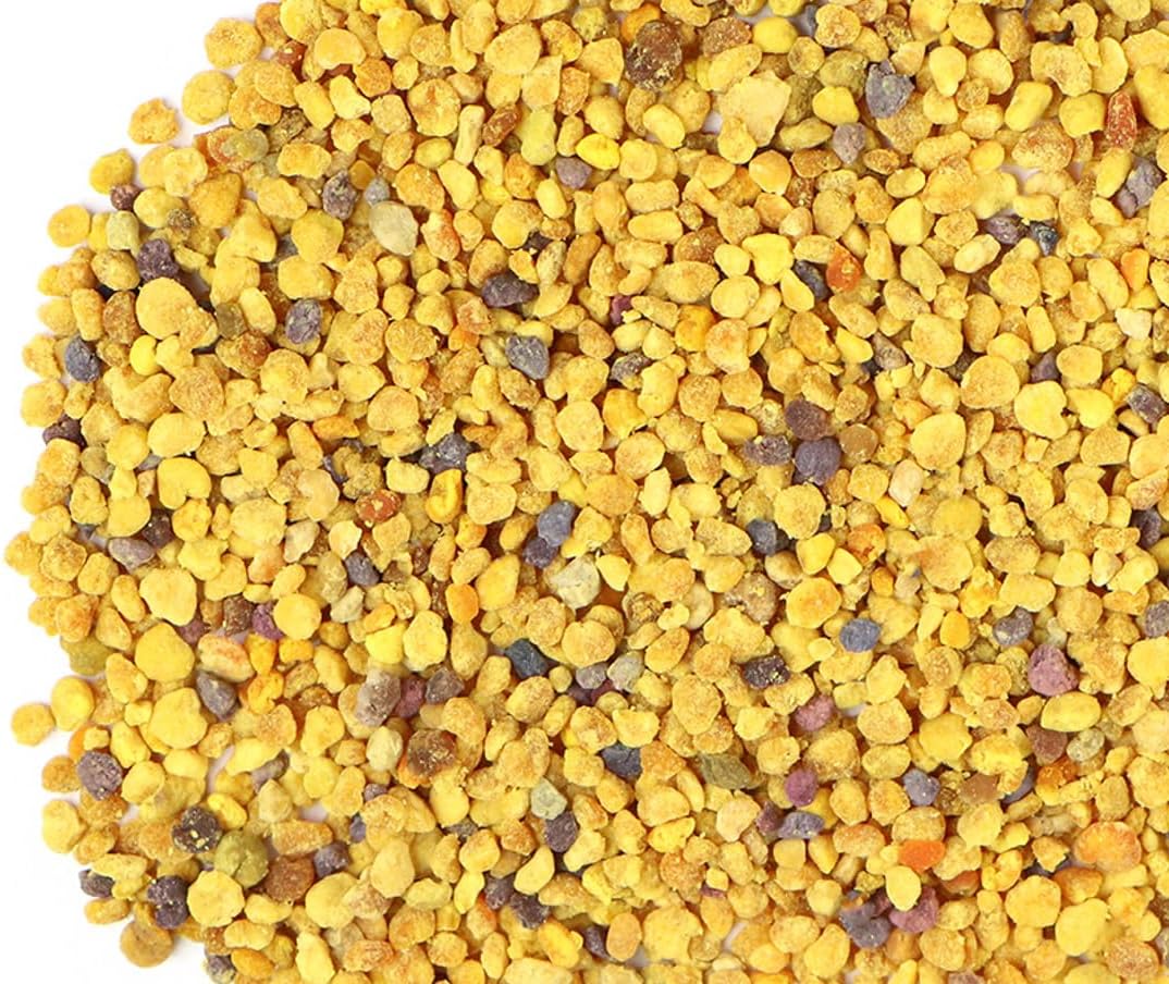 Bee Pollen Granules 1 lb. - 100% Pure - Fresh Raw Bee Pollen - Superfood Packed - Premium Quality Bee Pollen, Gluten Free
