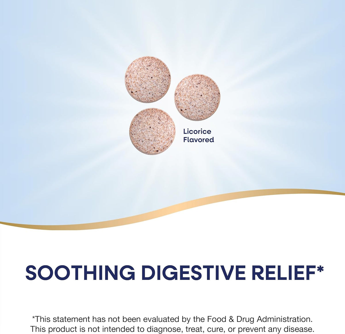 Nature&#39;s Way DGL Chewable Tablet - Digestive Support &amp; Relief* - Deglycyrrhizinated Licorice Extract - Gluten, Soy &amp; Dairy Free - 100 Chewables