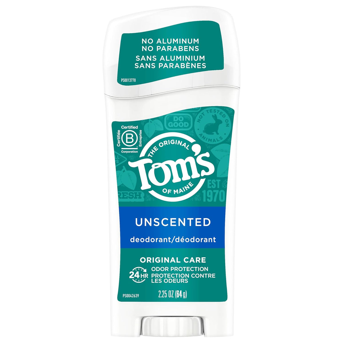 Tom&#39;s of Maine Original Care Natural Deodorant Unscented 2.25 Oz