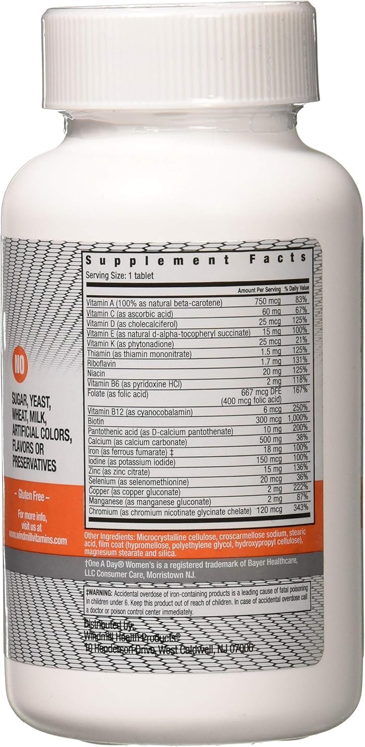 Daily Vitamin TB MAX WMILL Size: 100