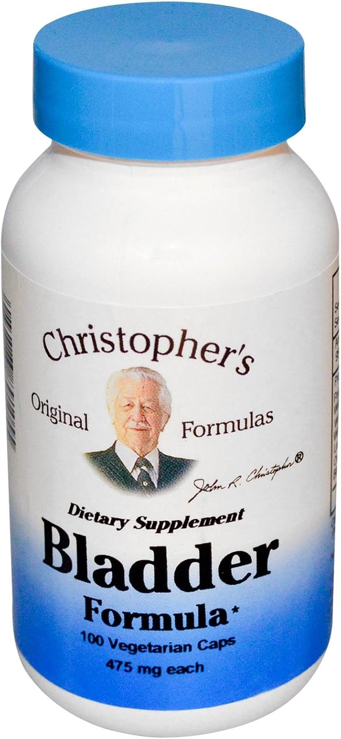 Christopher&#39;s Original Formulas Bladder Formula, Urinary Health Support, 100 Caps