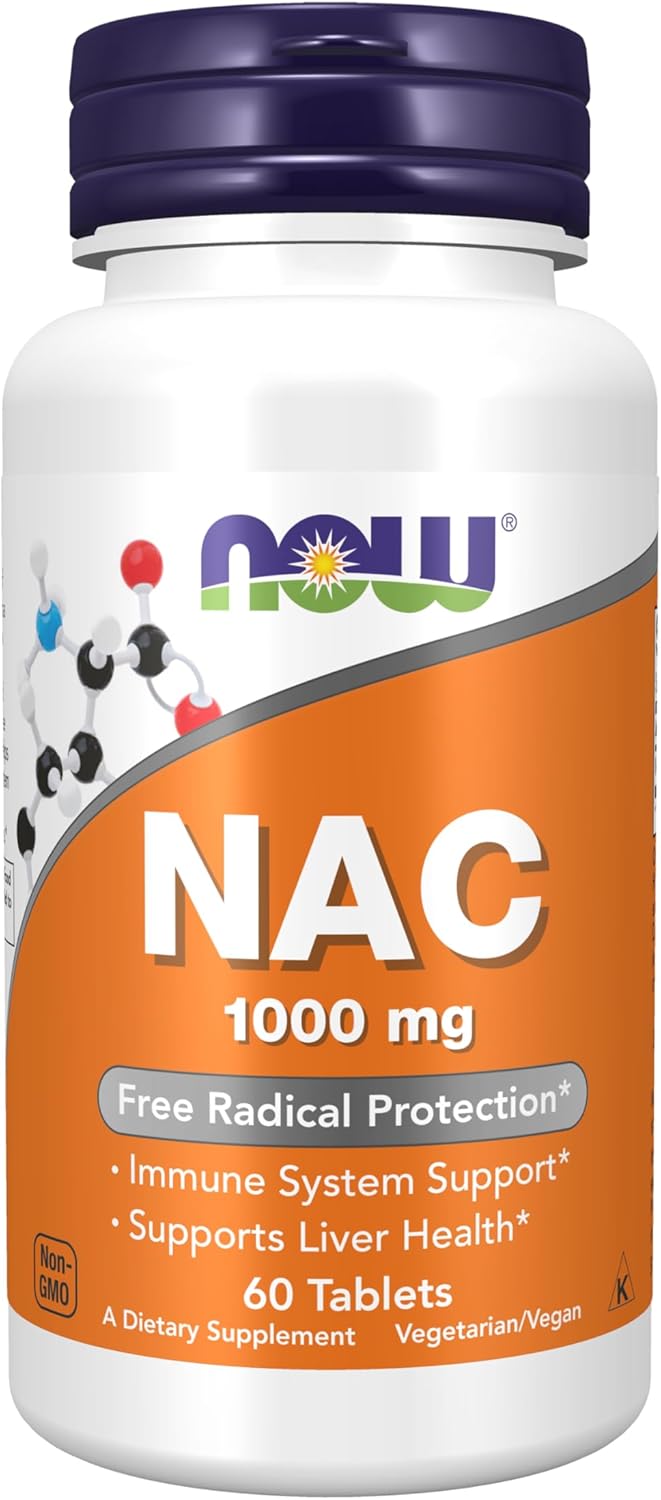 NOW NAC 1000mg 60tab