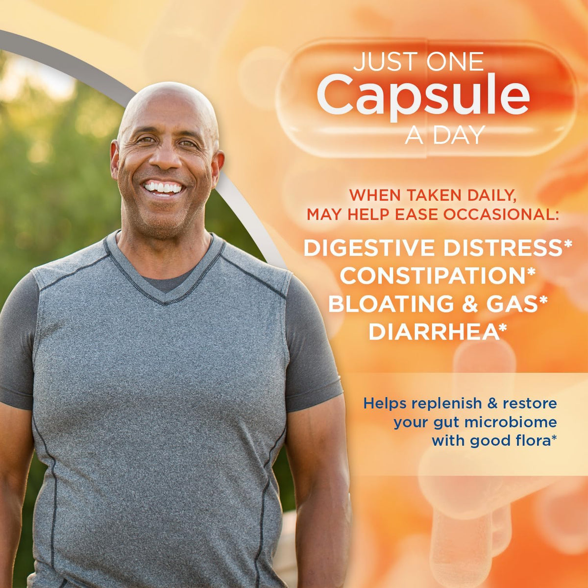 Vital Planet - Vital Flora Advanced Probiotic 100 Billion CFU, 100 Diverse Strains, 10 Organic Prebiotics, Immune Support, Digestive Health Shelf Stable Probiotics for Women and Men 30 Capsules