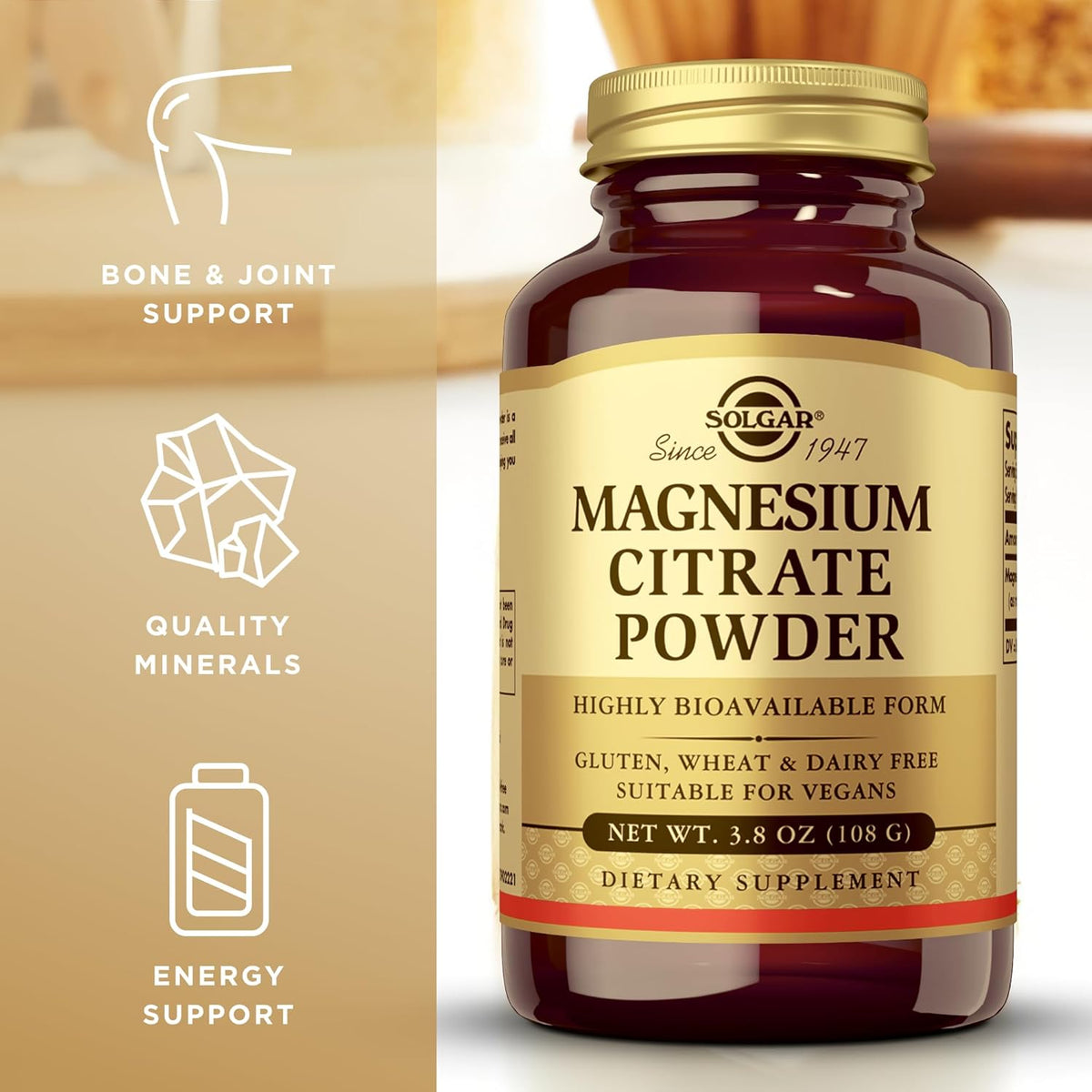 Magnesium Citrate Powder 3.8 oz
