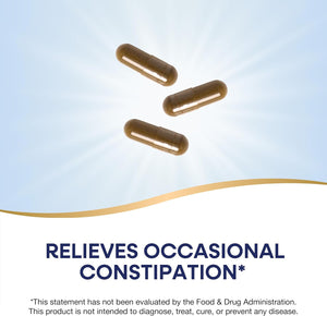 Nature's Way Senna Leaves, Relieves Occasional Constipation*, 1,350 mg per 3-Capsule Serving, Non-GMO Project Verified, 100 Capsules